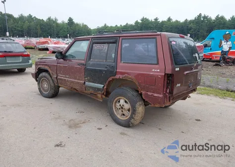 2000 Jeep Cherokee Classic из США, поврежденный, VIN 1J4FF58S3YL180526